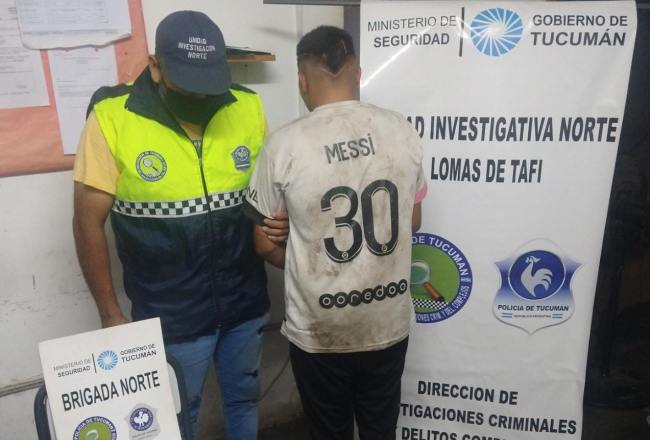 Detuvieron a "Chelo" por asaltar a mano armada a un camionero.
