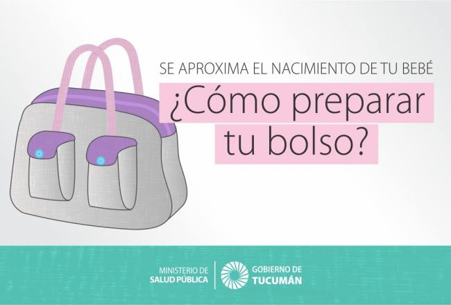 Cómo preparar el bolso para el nacimiento y no olvidar ningún detalle -  Comunicación Tucumán