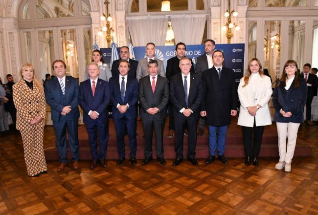 Jaldo recibió a vicegobernadores del NOA y NEA