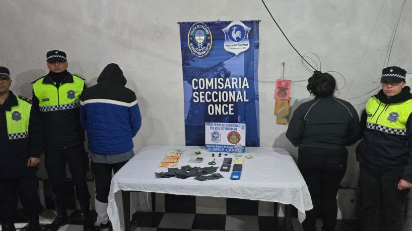 Allanamientos por amenazas derivan en hallazgo de drogas y dos detenidos en Tucumán