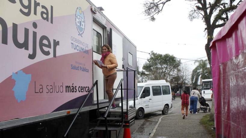 El Hospital Móvil brinda atención gratuita en El Chañar