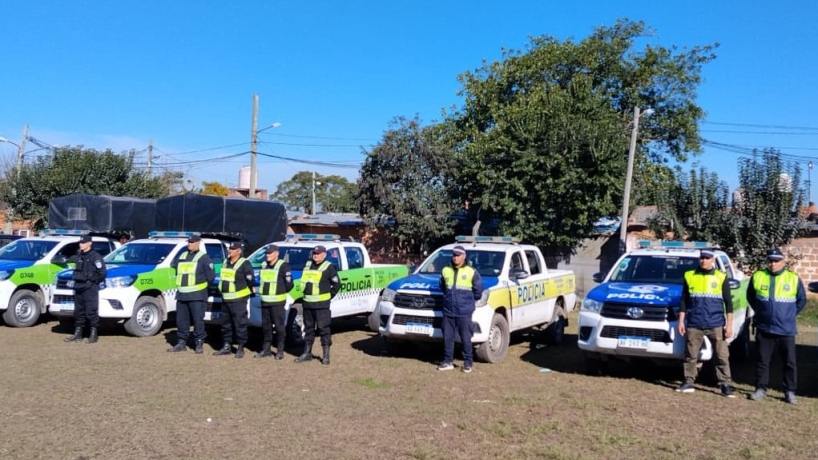 La Unidad Regional Norte lanzó un mega operativo de seguridad