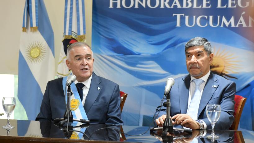 "Mi anhelo es acompañar al gobernador Osvaldo Jaldo", afirmó Acevedo