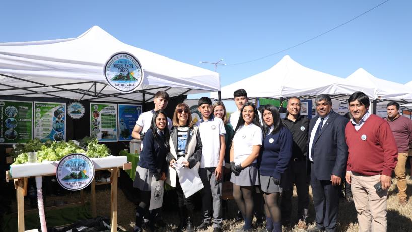 Estudiantes presentaron sus proyectos en la 4.ª Expo Frutihortícola del NOA