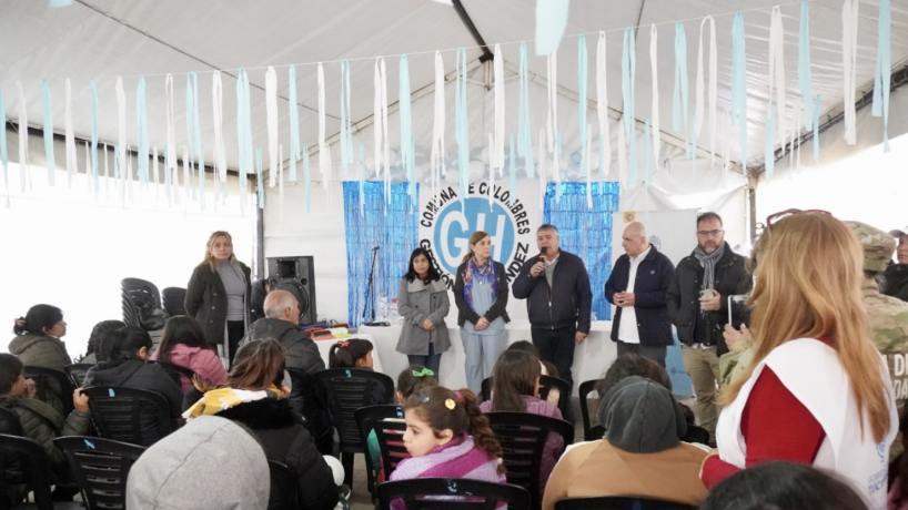 El tren de Capital Humano 9 de julio cerró su recorrido por Colombres