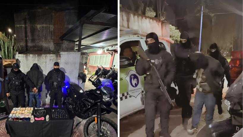 Sorprenden infraganti a un dealer comercializando drogas