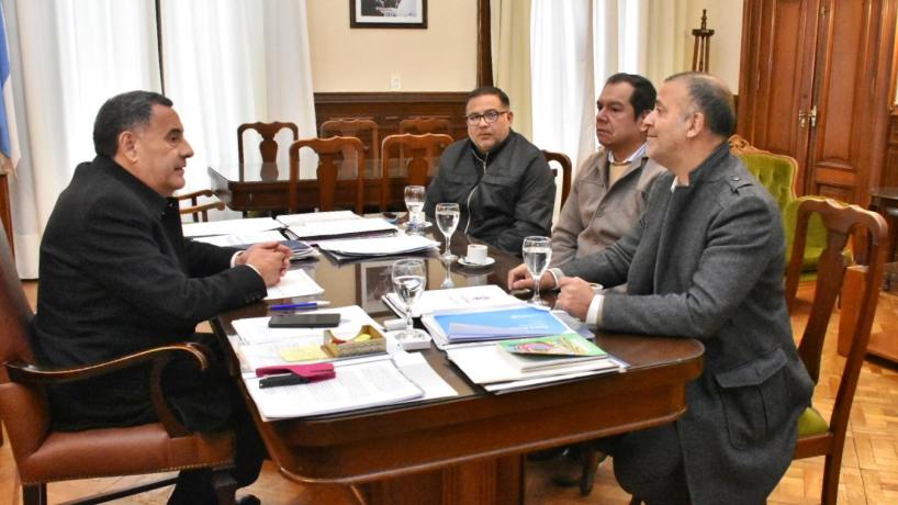 Amado recibió a referentes sociales de Termas del Río Hondo para fortalecer acciones conjuntas