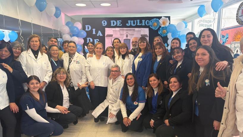 El Hospital del Niño Jesús conmemoró un nuevo aniversario de la declaración de la Independencia