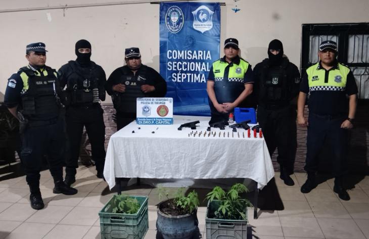 Allanamiento en Capital