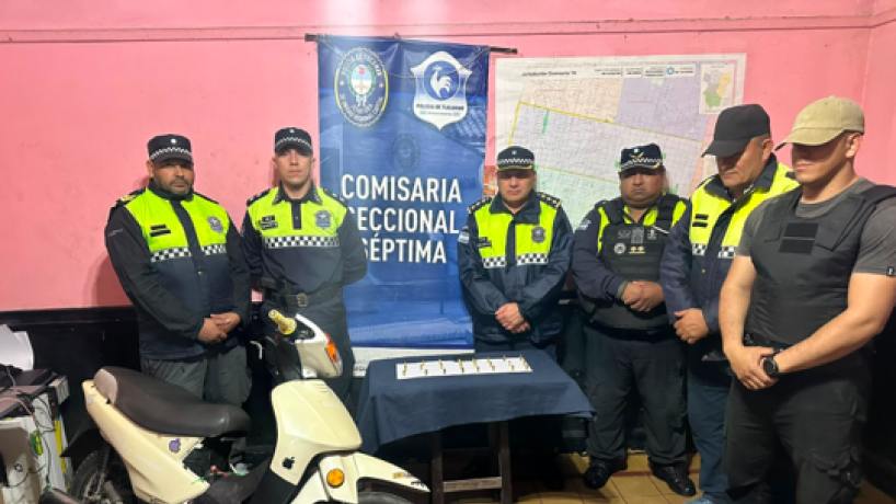 Incautan cartuchos y una motocicleta por una causa de violencia de género
