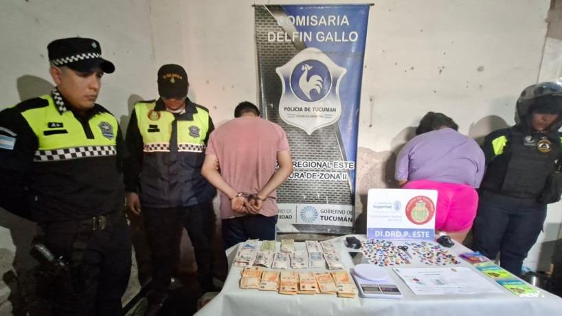 La Policía de Tucumán desarticuló un quisco de drogas en Delfín Gallo