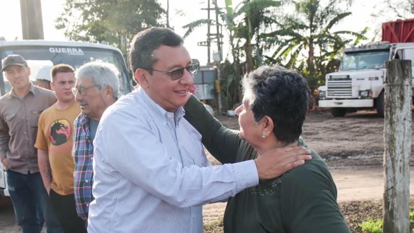 Colonia 1: comenzaron las obras para recuperar el Camino Nacional