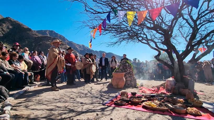 Tucumán celebró a la Pachamama en la Ciudad Sagrada de Quilmes