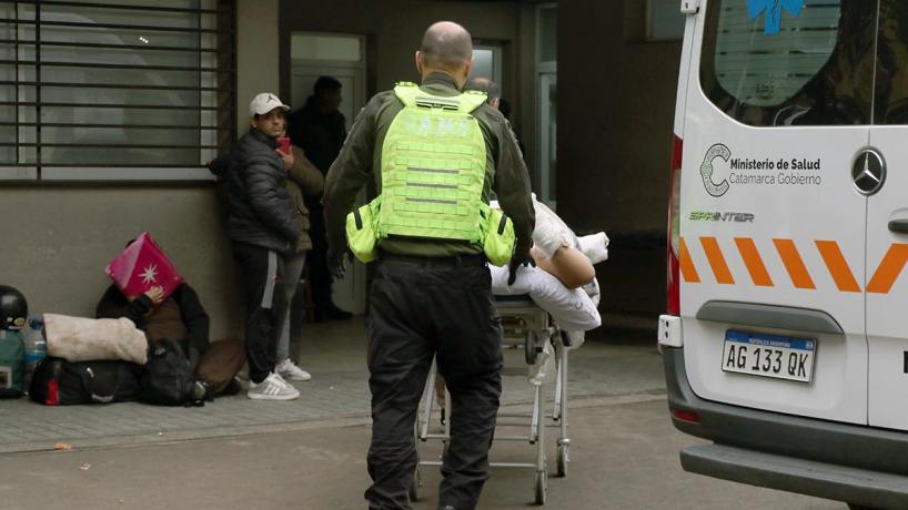 El sistema sanitario concretó el traslado de dos pacientes accidentados en Catamarca