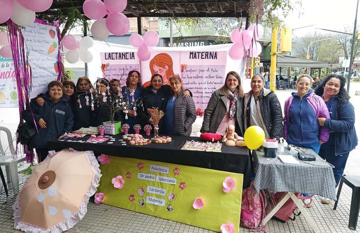 Feria de lactancia en Tafí Viejo