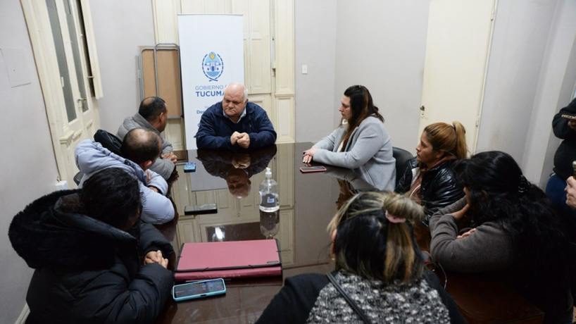 Masso recibió a referentes de la Mesa de Organizaciones Sociales