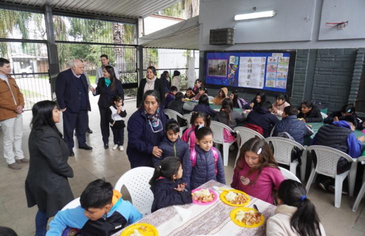Comedor escolar en Tucumán