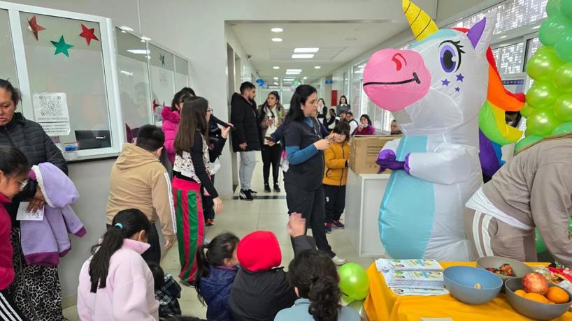 Una jornada recreativa promovió el juego, la actividad física y la alimentación saludable