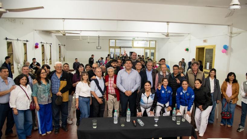 Nazur en el Club Barrio Modelo: “Los clubes son espacios de encuentro, deporte y contención para nuestros barrios”