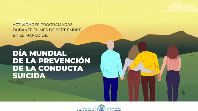 Tucumán prepara una agenda provincial de actividades por el Día Mundial de la Prevención de la Conducta Suicida