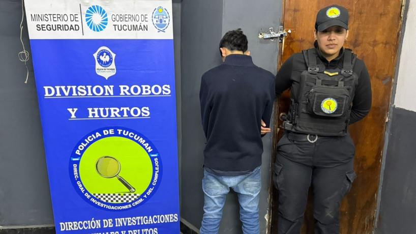 Atrapan a un conocido delincuente por un robo