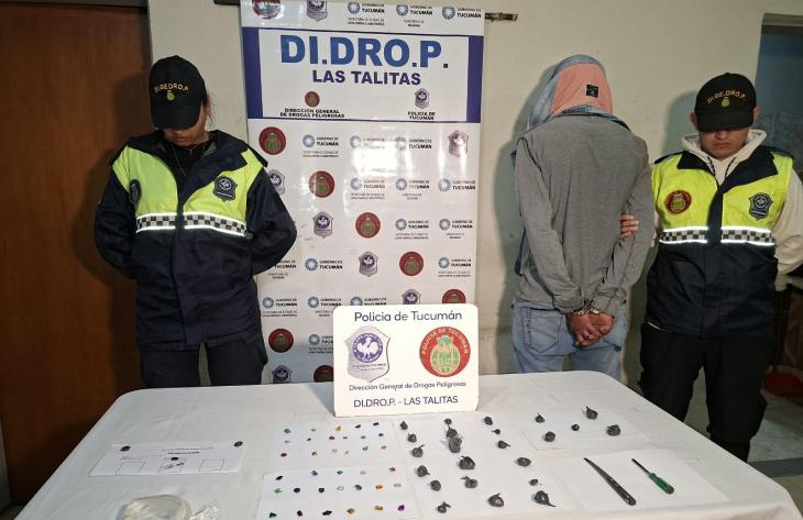 Procedimiento por drogas en Las Talitas