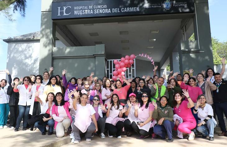 Jornada de concientización en el Hospital del Carmen