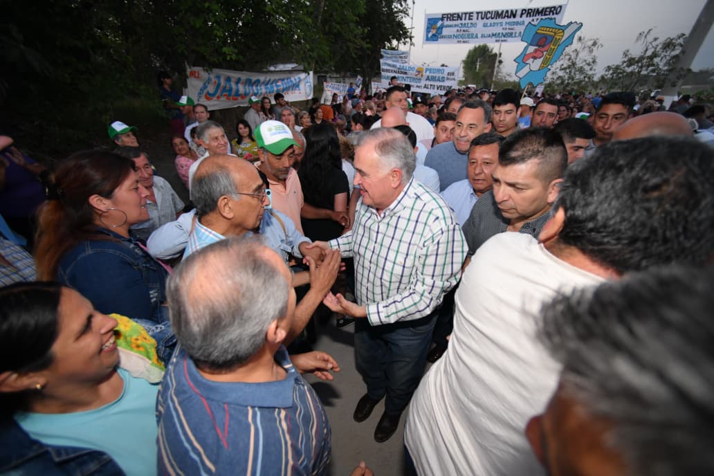Alto Verde concluyó con las obras de pavimento y alumbrado público