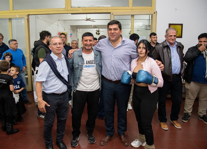 Visita al Club Barrio Modelo