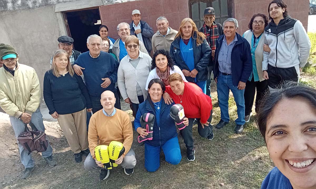 Realizaron un taller de estimulación cognitiva para adultos mayores en Mancopa