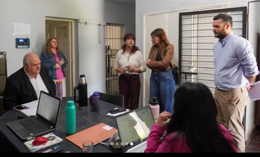 Masso participó del acto de asunción del nuevo director del CAD