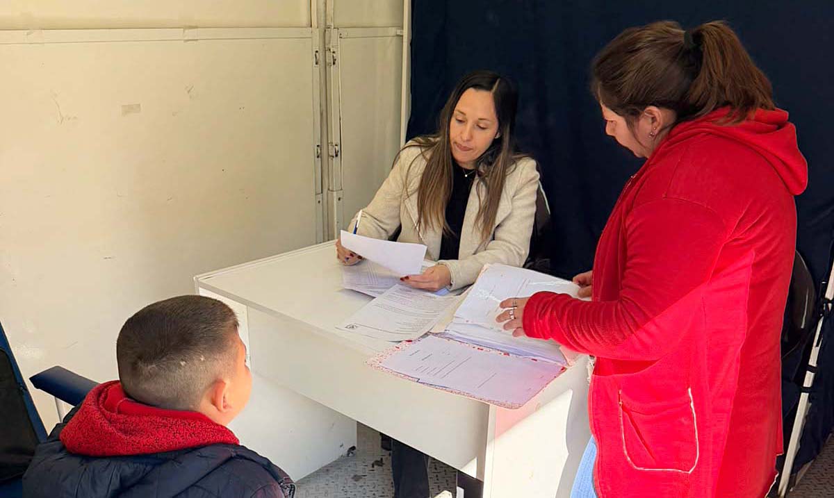 La Junta de Evaluación de Discapacidad acerca la gestión del CUD a vecinos de barrio Echeverría