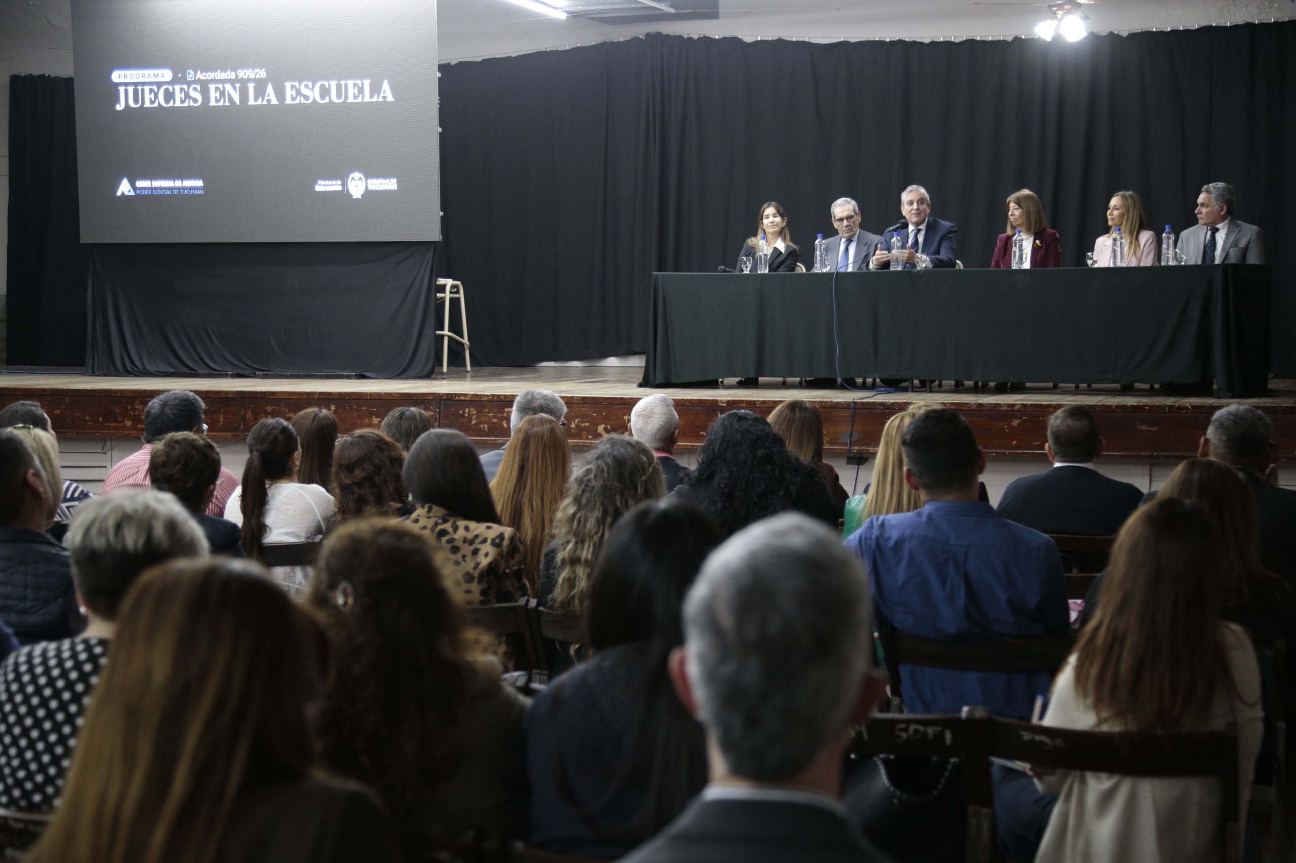 Inició el programa Jueces en la Escuela para fortalecer la convivencia en la secundaria