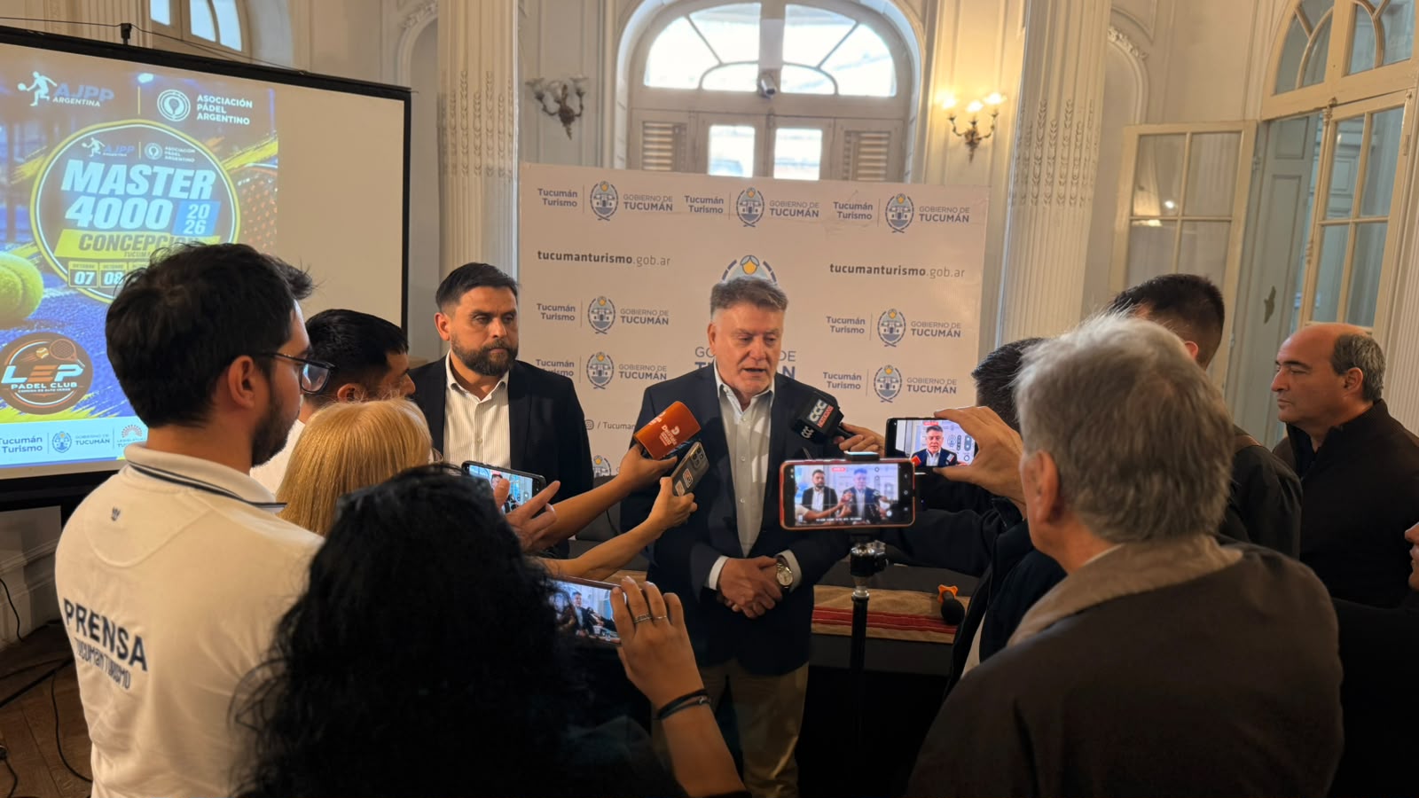 Concepción recibirá a los mejores exponentes del pádel nacional en el Master 4000