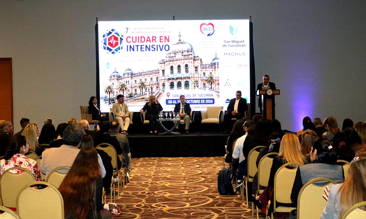 Tucumán reúne a referentes de enfermería crítica y consolida su protagonismo en la formación sanitaria
