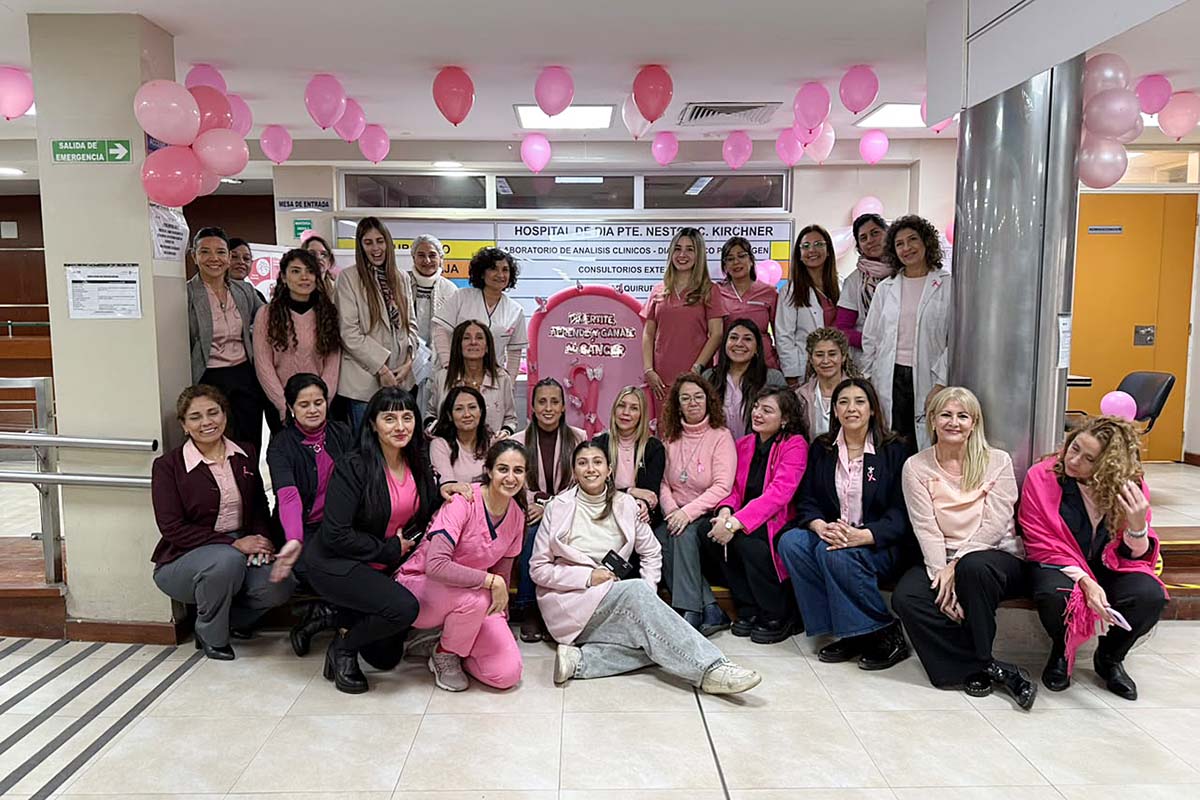 El Hospital Néstor Kirchner promueve la prevención del Cáncer de Mama