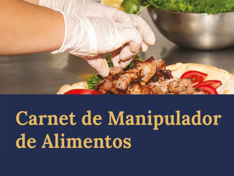 Habilitan la gestión virtual y gratuita del Carnet de Manipulador de Alimentos