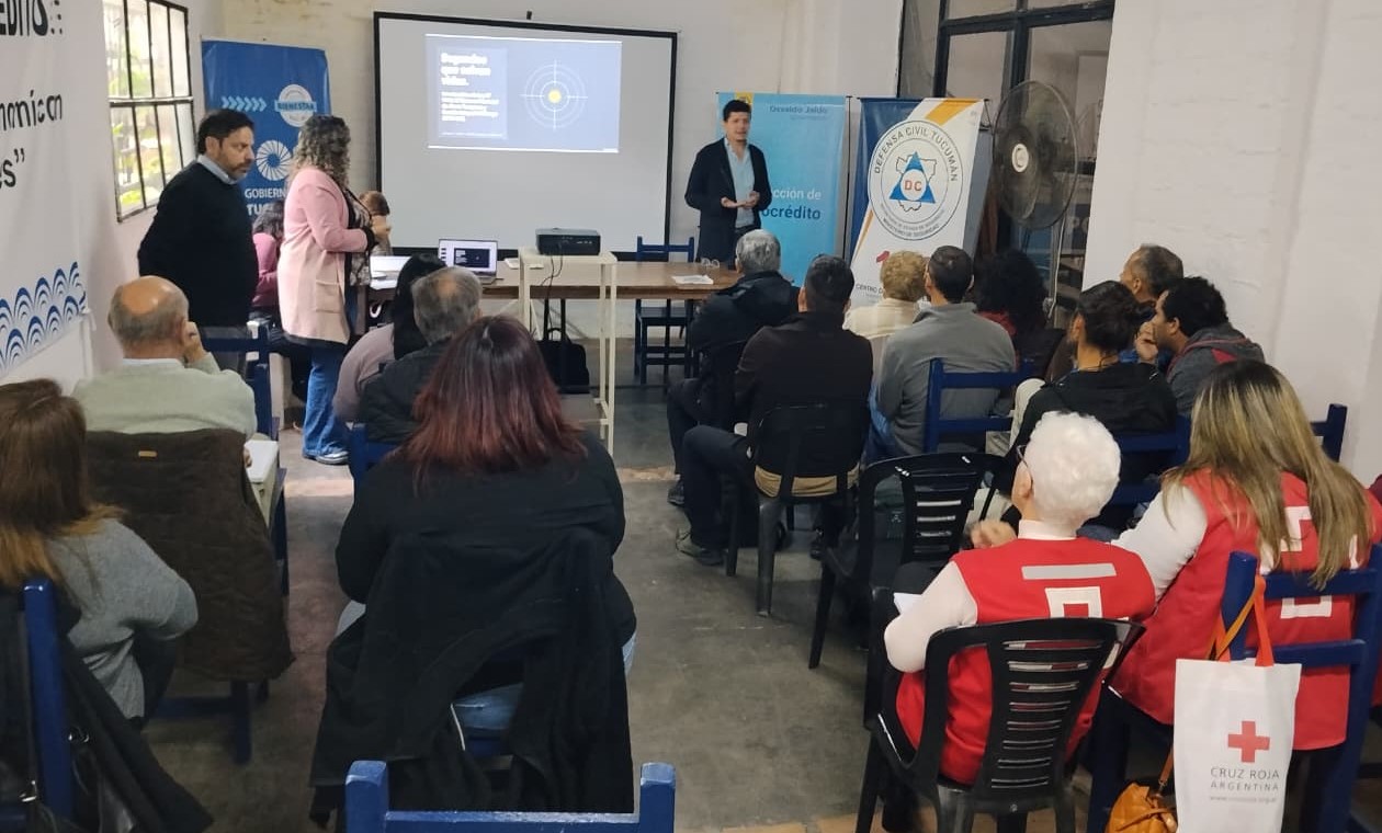 Defensa Civil reunió a instituciones voluntarias por el fenómeno El Niño