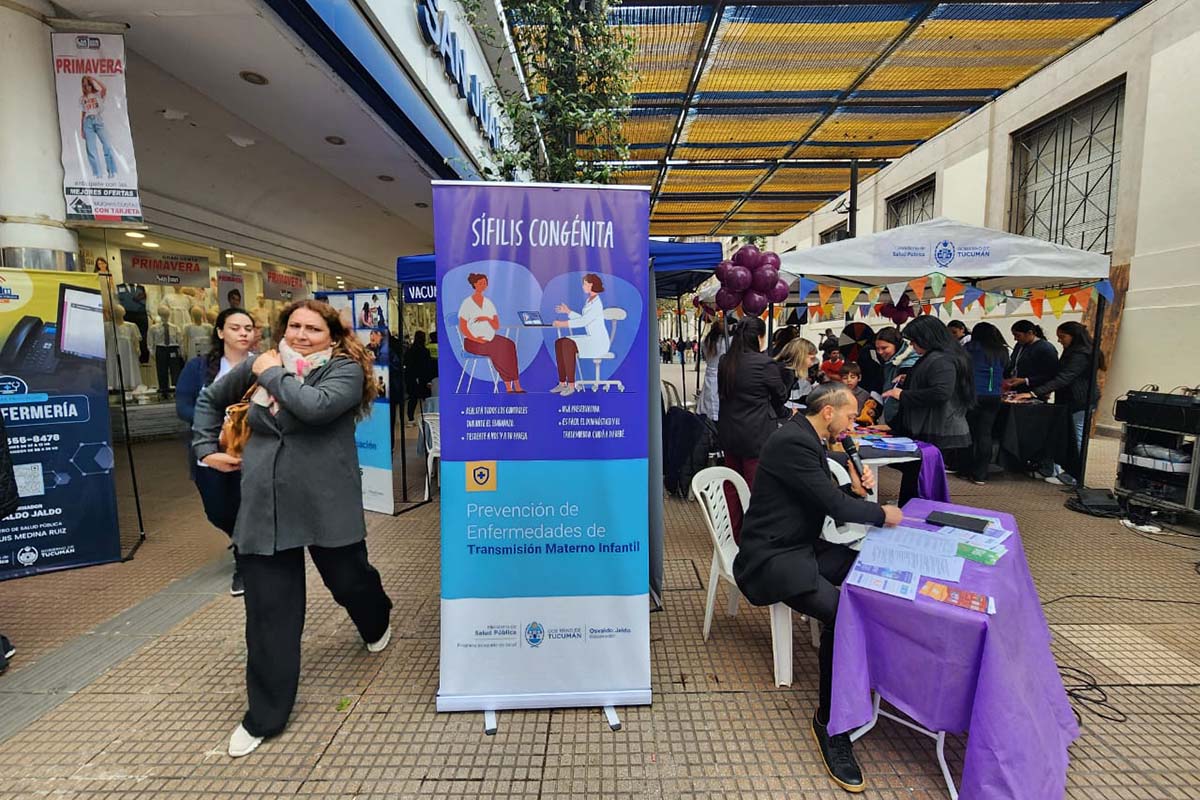 Tucumán refuerza el diagnóstico temprano de la sífilis para proteger a los recién nacidos